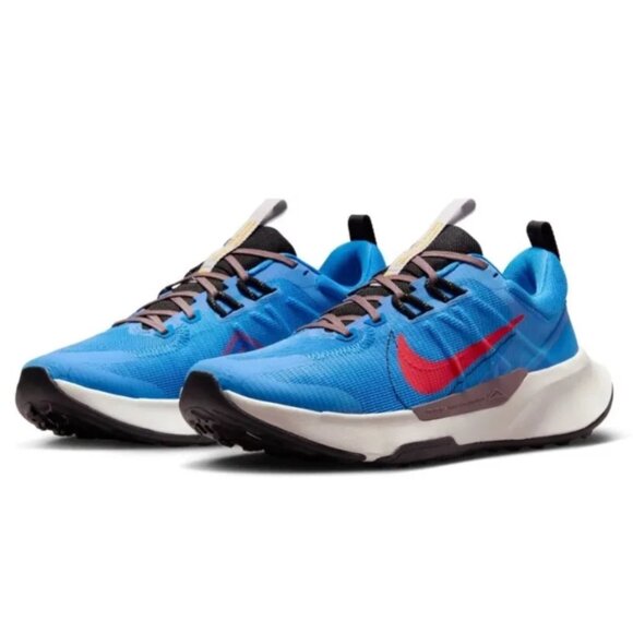 Nike Juniper Trail 2 NN Unisex Running Shoe Blue Red DM0822-402 NEW - Picture 2 of 8